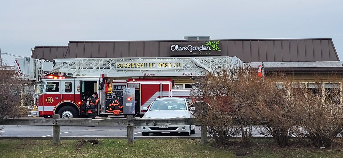 Avoid Maple and N. Bailey in Amherst for the next couple of hours. A kitchen fire at Olive Garden is under control. But crews will be there for a while