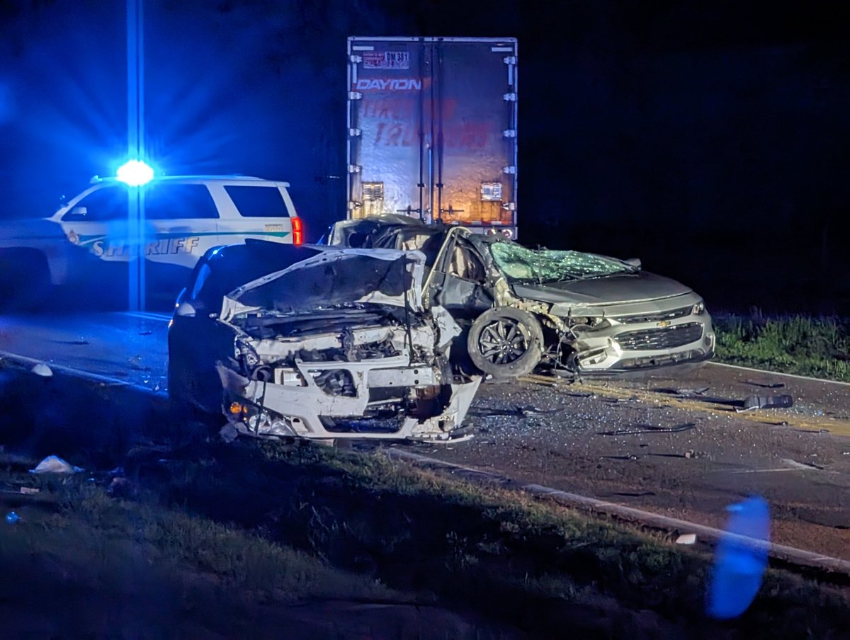 Major crash on Hack Cross just south of Shelby Drive. Hacks Cross is closed in both directions. 3 male juveniles were transported to the hospital. 1 in critical condition the other 2 in noncritical