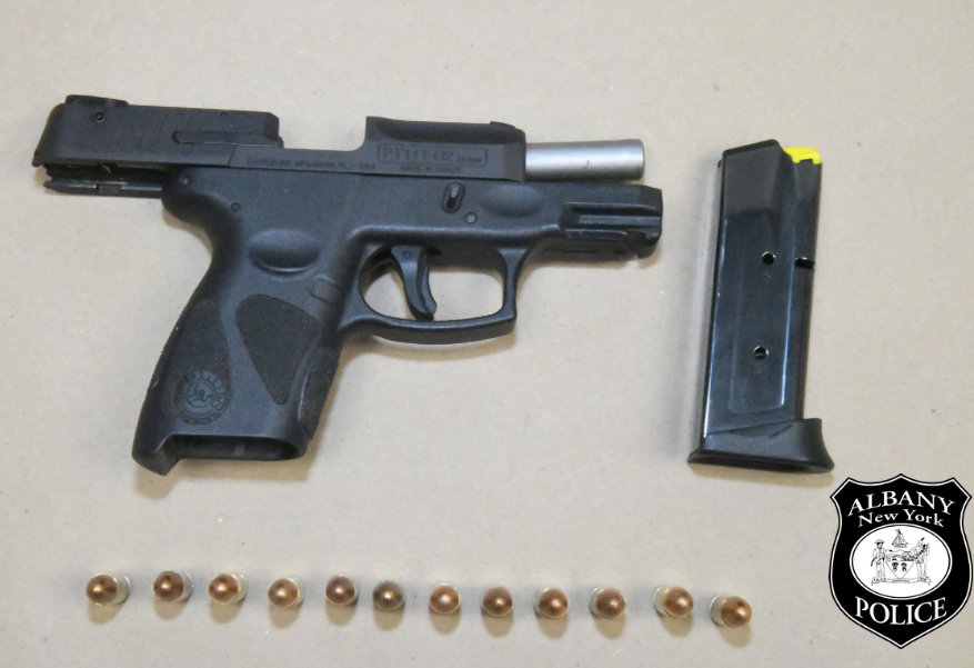 Albany detectives executing a search warrant on Trinity Place Tuesday morning, recovered a quantity of crack cocaine, as well as a loaded handgun and shotgun. Two individuals were arrested, charged and remanded to the