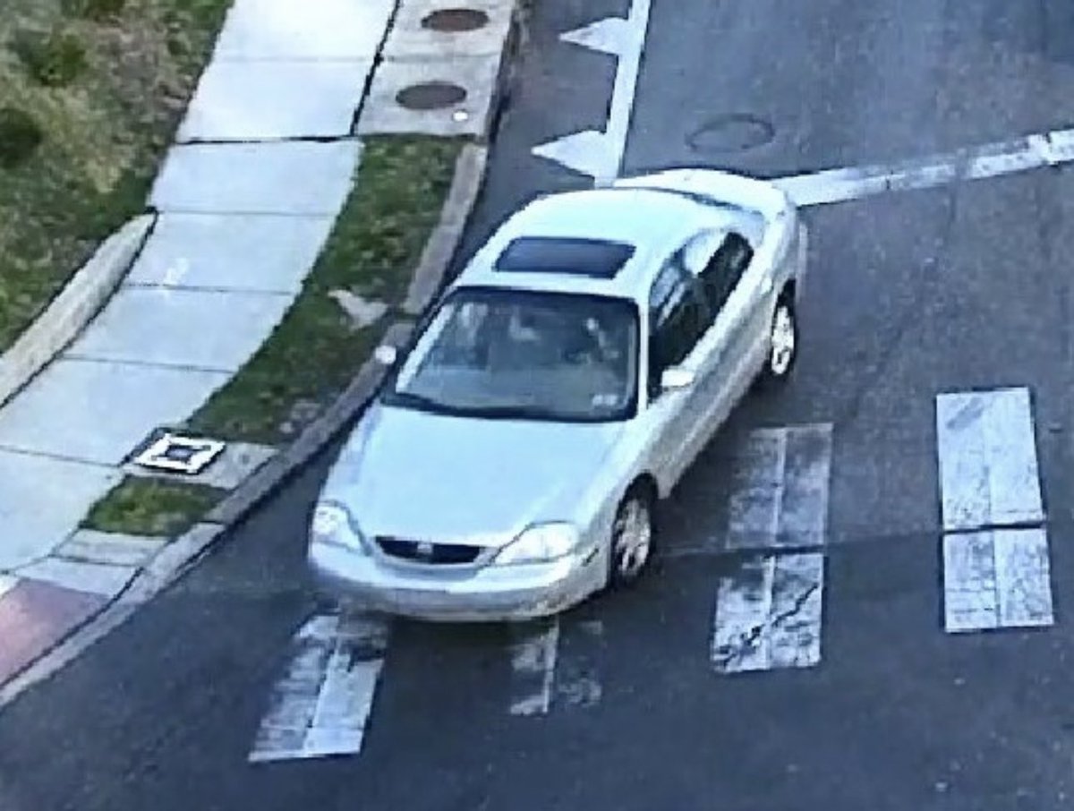 The Montgomery County DA's Office just released photos showing the suspect's car. The car's license plate was not captured.  nnPolice also identified the victim as Rachel King, 35, of Elkins Park