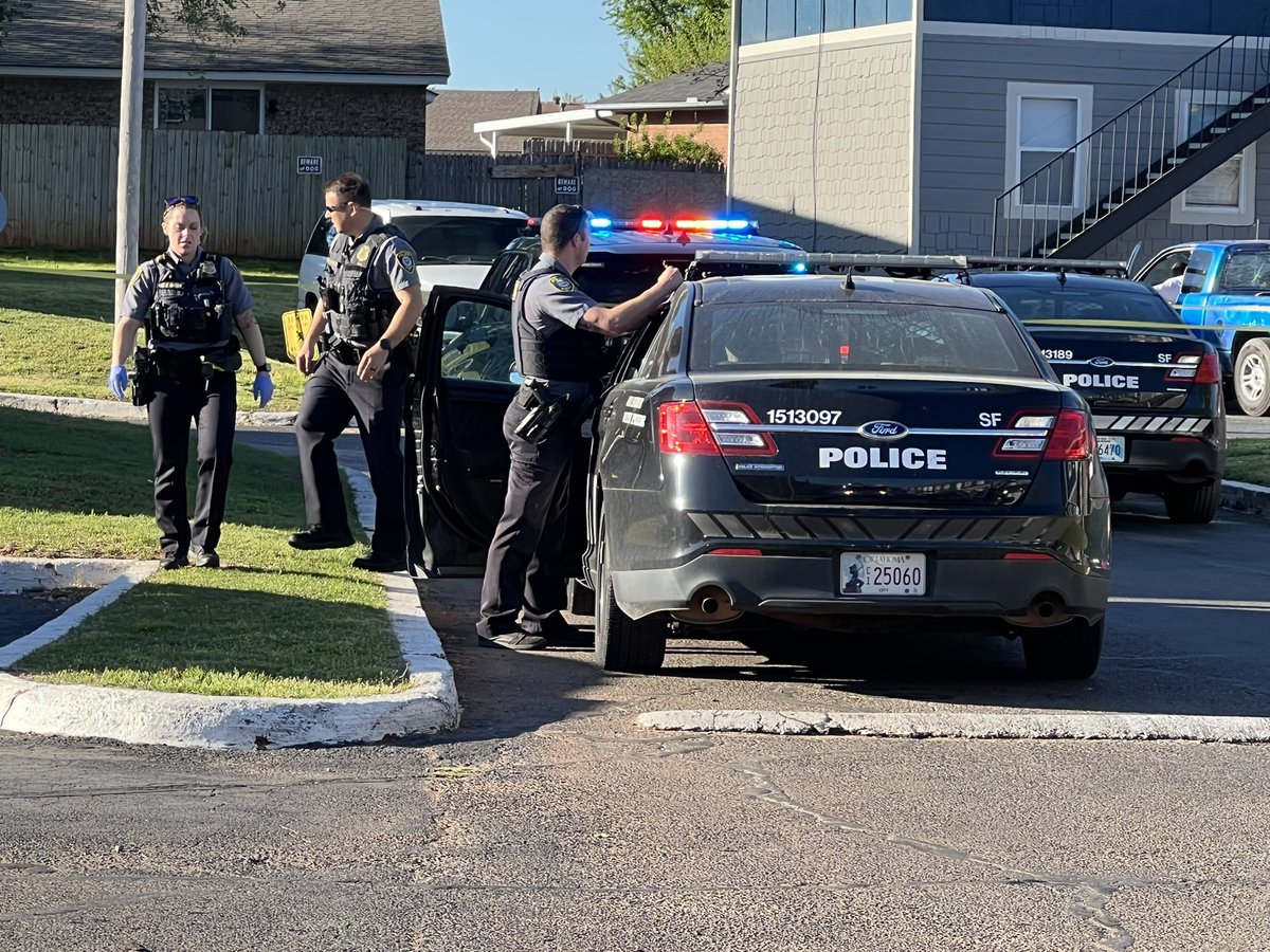 Police are investigating a shooting at an apt. complex in the city's Southeast side. One person was shot and taken to the hospital. No susp. info was given. This is going down at the Treehouse Apartments along SE 44th