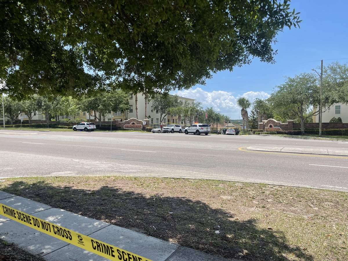 Scene of a shooting off of Apopka-Vineland road