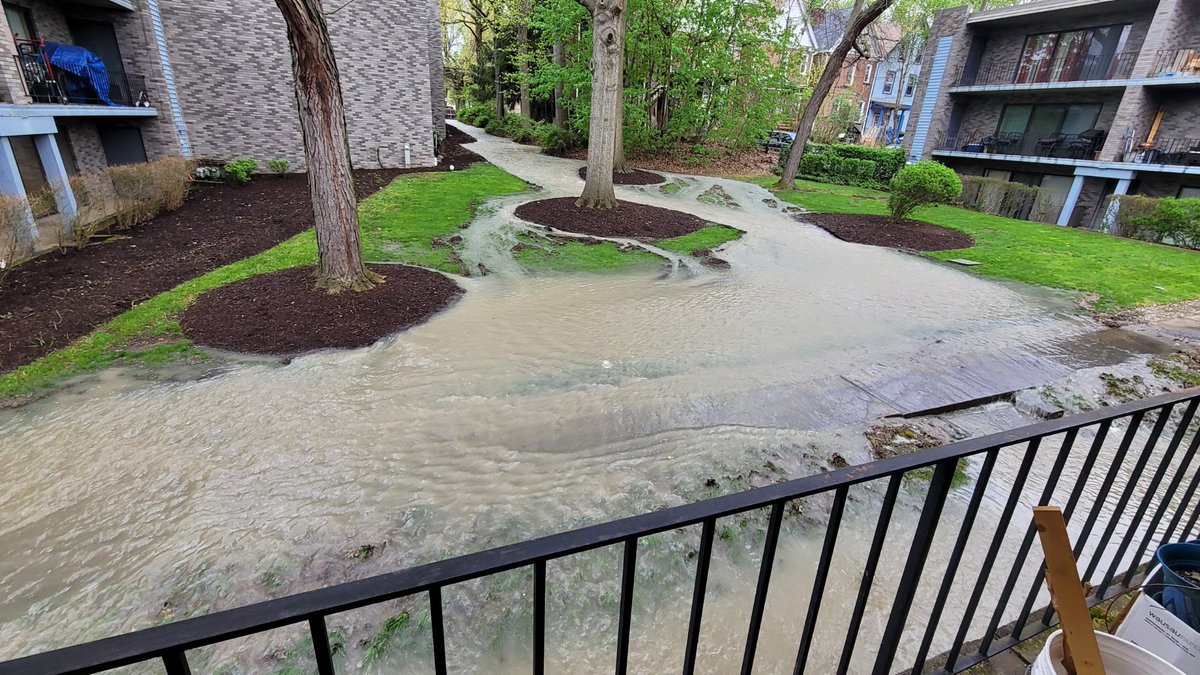 Water main break along S. Trenton Ave in Wilkinsburg sends heavy water down the hill into Westgate Condominiums.Firefighters say the first level condos had about 4-5 feet of water. One man told his mother's ashes are inside his apartment, where the water was chest level