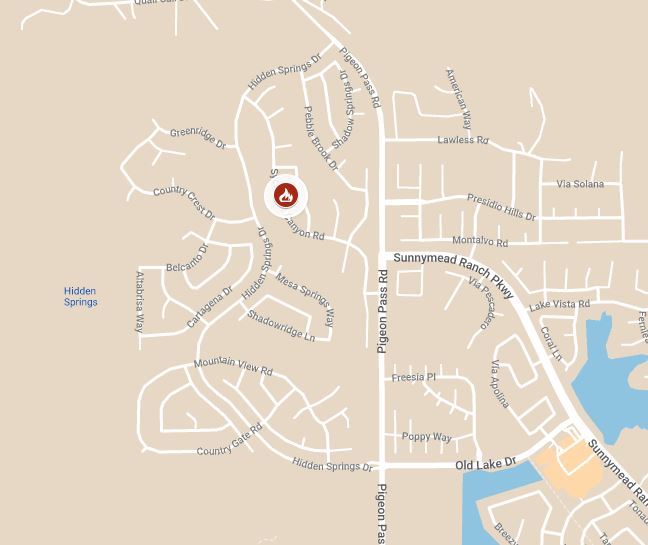 RESIDENTIAL STRUCTURE FIRE (overnight) in Moreno Valley - rpt @ 10:15p.m. 04/19/23. 9800blk Sycamore Canyon Rd. Firefighters reported light smoke from the structure and discovered active fire in garage. Fire was contained to garage within 15 mins