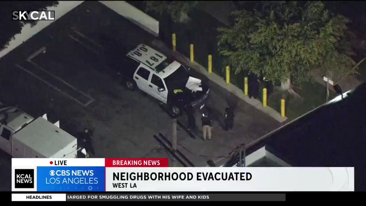 Neighborhood evacuated after suspicious package in WestLA