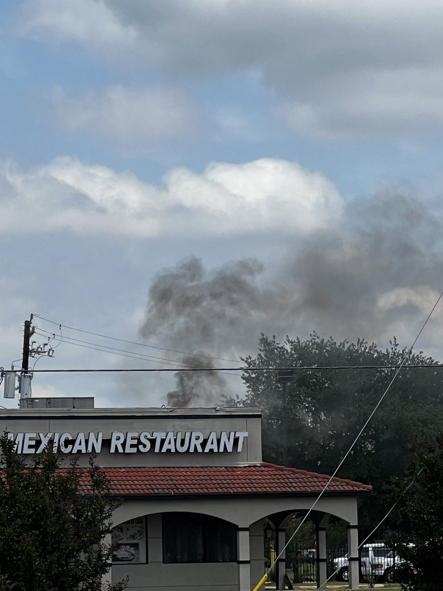 A local Mexican restaurant on the 300 block of Uvalde Road near Woodforest was reported to be on fire. At this time, Uvalde Road going Southbound towards I-10 is shutdown.