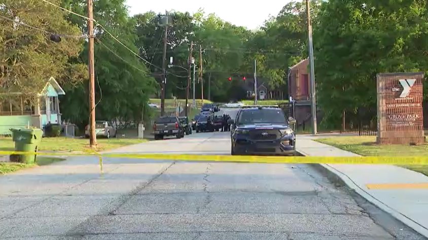 2 dead, 1 injured after shots fired in NW Atl neighborhood. Deceased in their early 20's. Survivor in his late 20's. Witness says dead men pulled up to home, got out of car wearing masks. Motive unknown