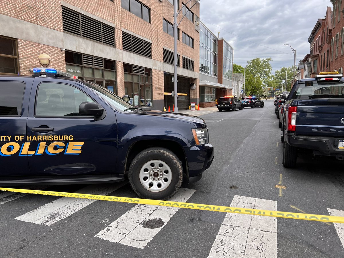 Harrisburg police have the 100 block of Walnut Street closed. Source confirms a man walked into the public safety building claiming to have an explosive he found on Cameron St. The man and  object he had were taken by police. Building being evacuated as precaution