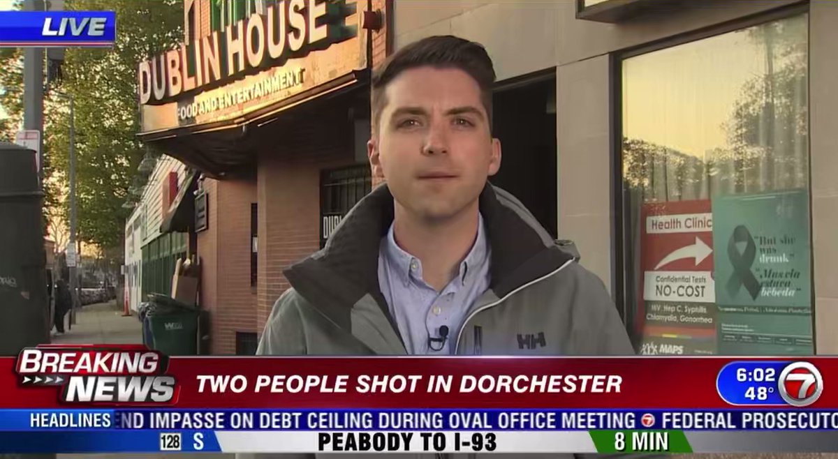 Two people were shot in Dorchester overnight, police say. A man and woman were taken to the hospital and are expected to survive.nnEarly this morning, Boston Police officers could be seen blocking off two different areas of Upham's Corner as part of the investigation