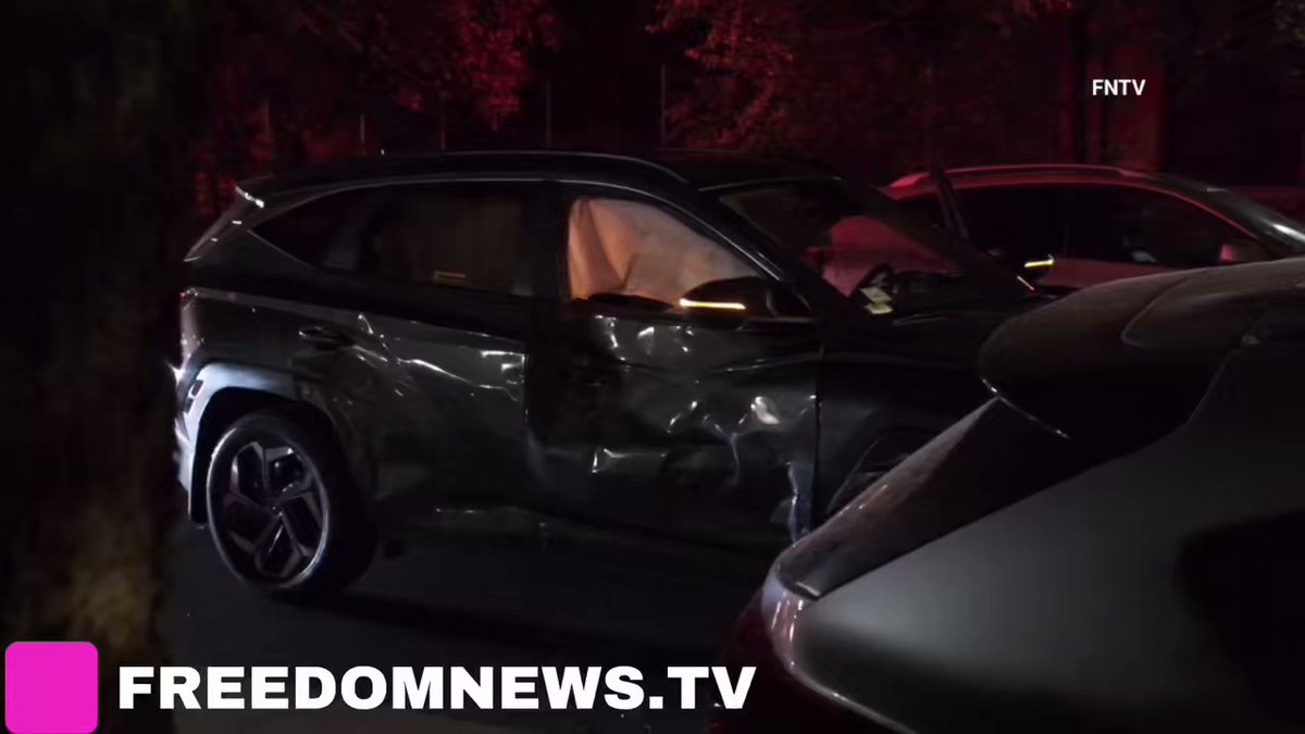 Scooterist struck by driver of TLC plated vehicle, heavy damage to passenger side with  airbags deployed at E 102nd St and Lexington Ave in Harlem NYC Scooter rider was rushed to area hospital in critical condition