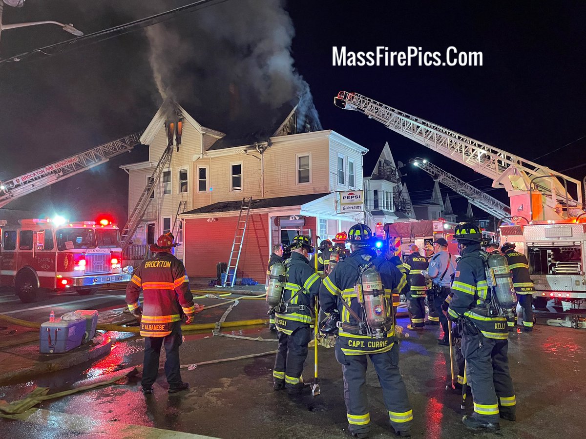 4th Alarm Brockton Ma. 916 Warren Ave