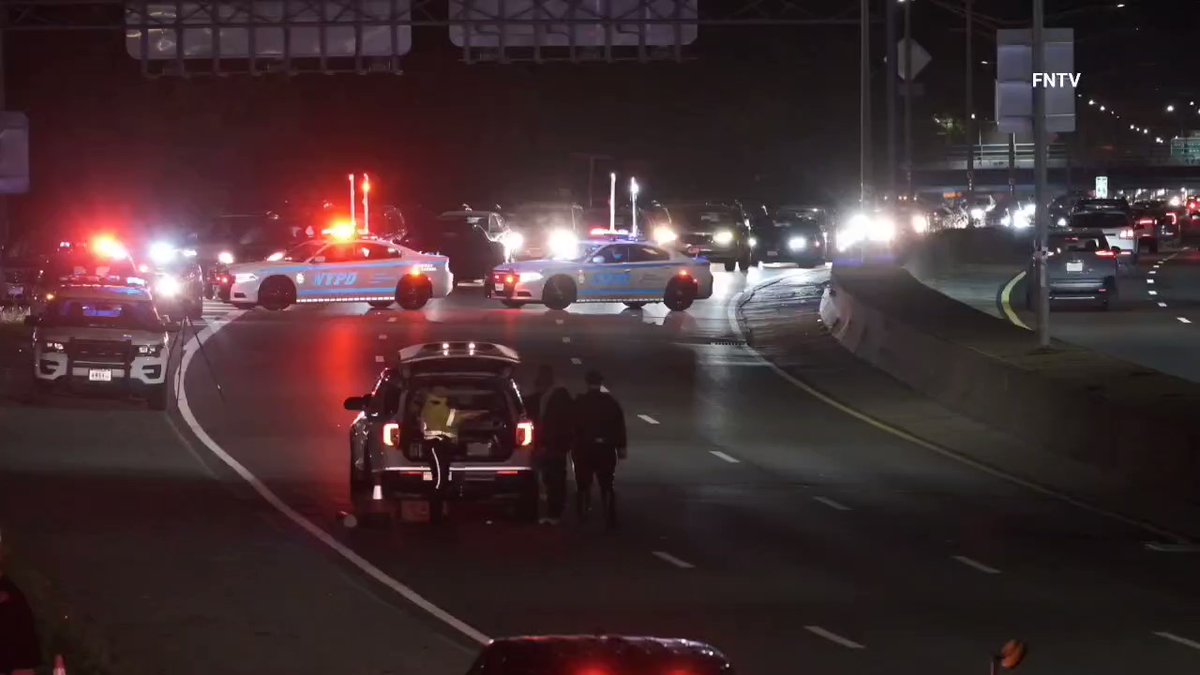 Critical life threatening injuries after a collusion Cross Island Expressway in Queens. Around 9:00 p.m., officers responded the Cross Island Expressway n/b at the 26B exit  for a pedestrian struck with critical injuries