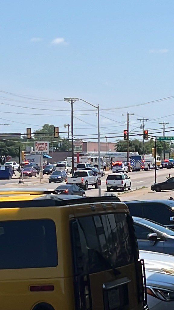 Accident with  Entrapment (Fort Worth) Fort Worth FD, PD, and MedStar EMS responded to an extrication crash around 12:00pm at 1175 E. Seminary Drive. Vehicle hit a pole. Driver extricated and transported to a hospital in critical condition per MedStar