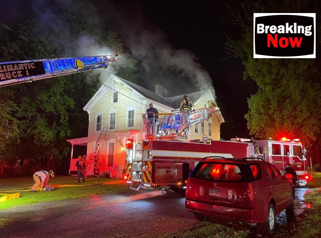 Working Fire lebanon 209 West Town St 2.5 story dwelling - Fire on the 2nd floor - 2 lines in operation