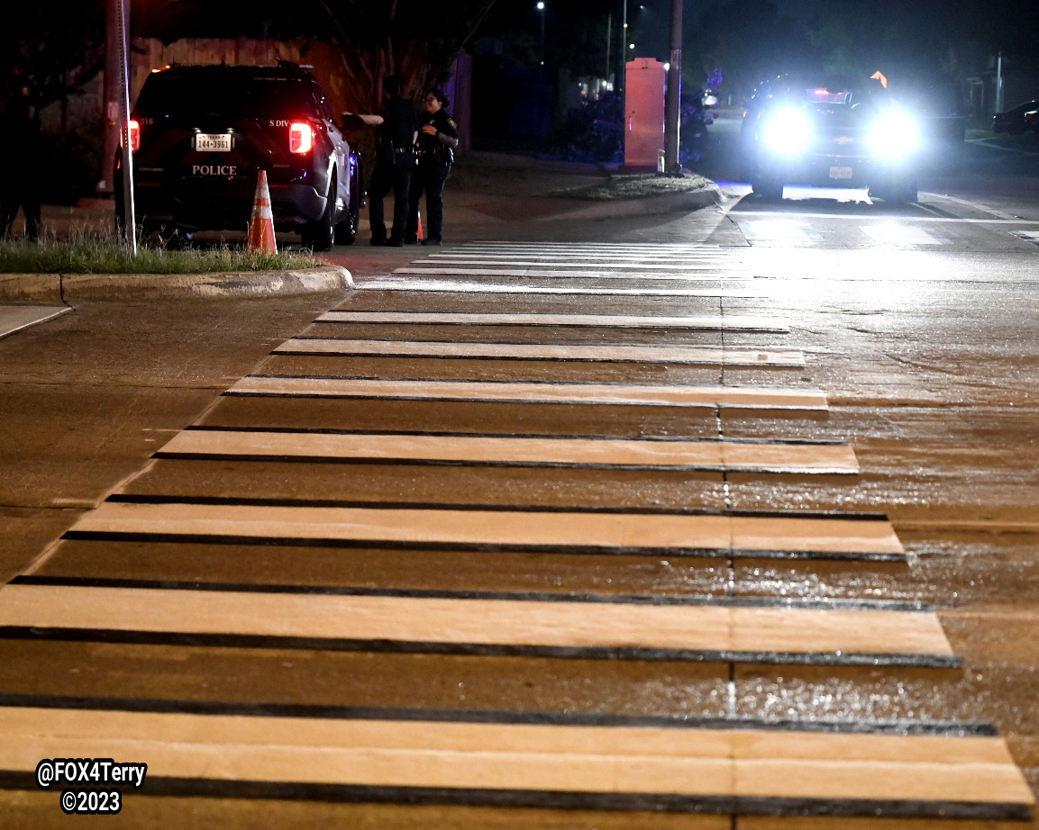 FortWorth police investigating after a deadly crash on McCart Avenue. Police say a mobility impaired woman was crossing the street using a walker when she was struck and killed.