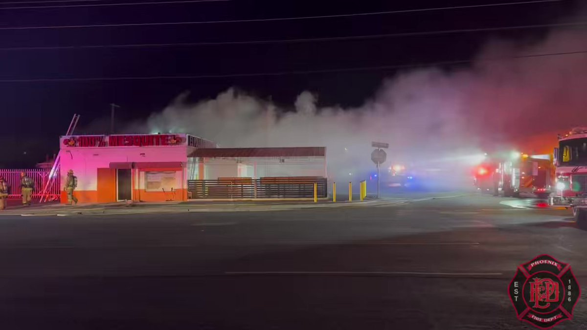 Firefighters are on the scene of a restaurant fire located near 27th Ave and McDowell Rd.