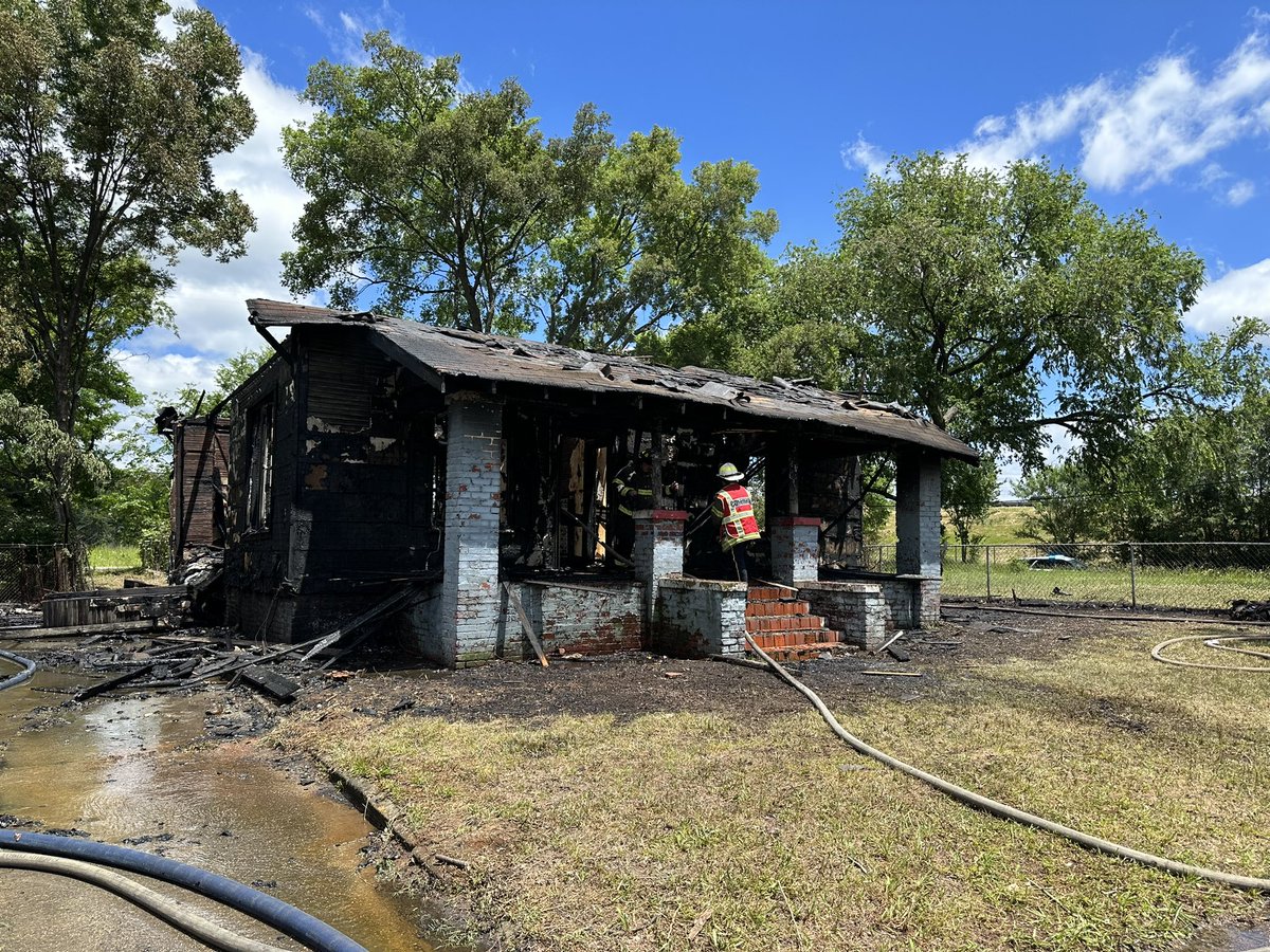 Birmingham Fire and Rescue Service responded to a house fire at the 1700 block of 26th Ave North shortly after 10:30 AM.  There were two houses involved. The primary house was unoccupied and the secondary house was occupied with a male and a female that are displaced