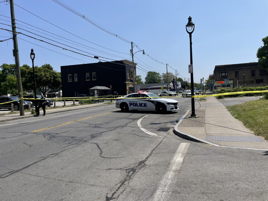 Police presence at the 500 block of Jefferson