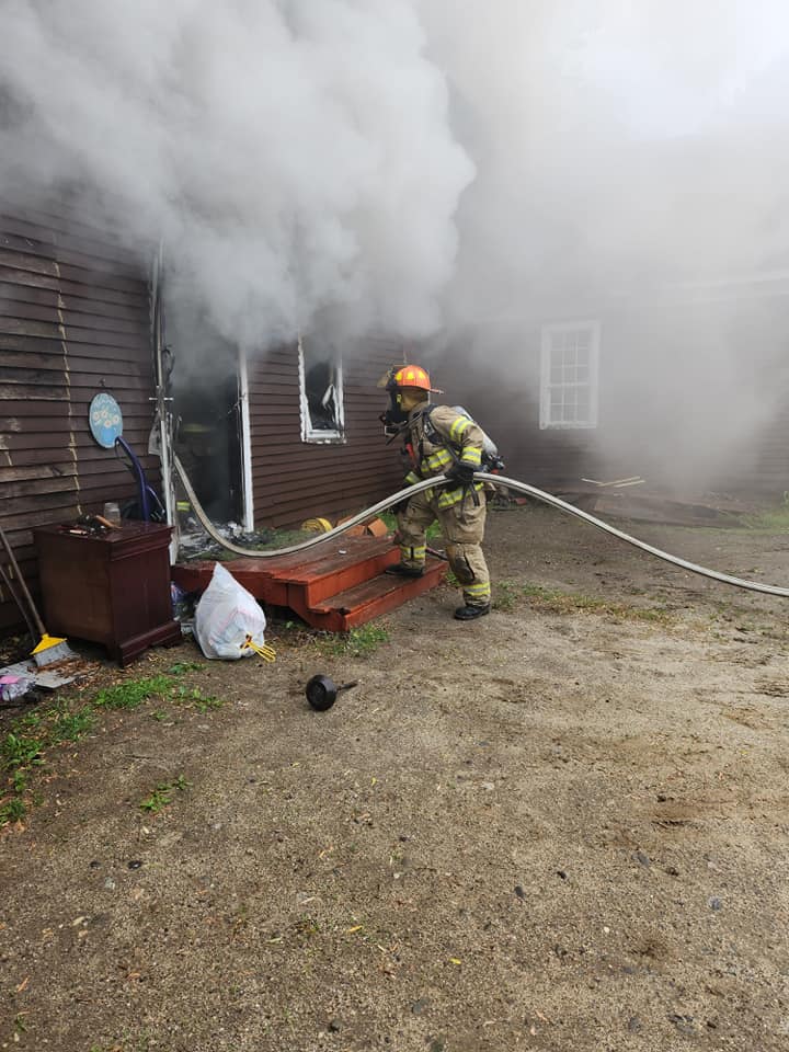 Maine officials say 2 pets were killed after a 2-alarm fire ripped through a home on in Lisbon