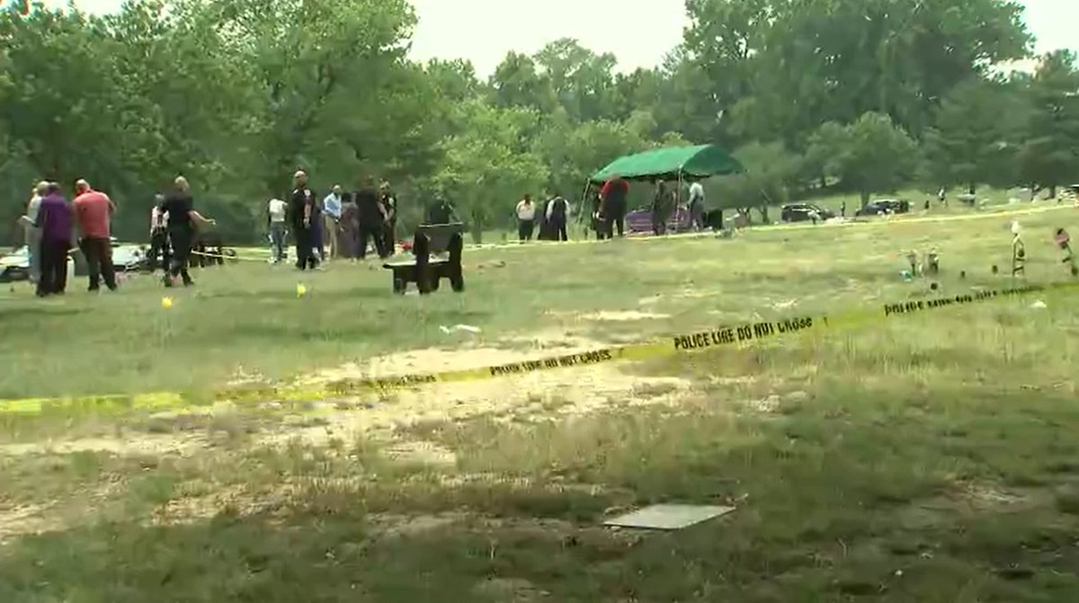 Police are on scene of a shooting on the 4100 block of Suitland Rd. The call came in at 1:20pm