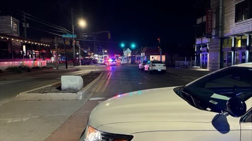 4 shot in Broad Ripple overnight. 2 dead. 1 in critical condition. The other person is awake and breathing. Officers heard shots while patrolling.