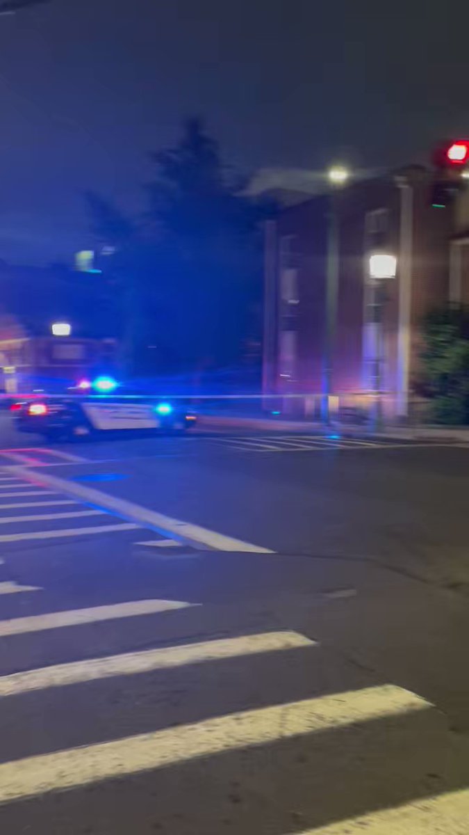 Police are investigating a shooting on Park Street. Cruisers and caution tape are blocking off Park Street.  2 blocks down Hudson Street is Hartford Hospital.  Police confirm the victim was dropped off at the hospital after the incident.