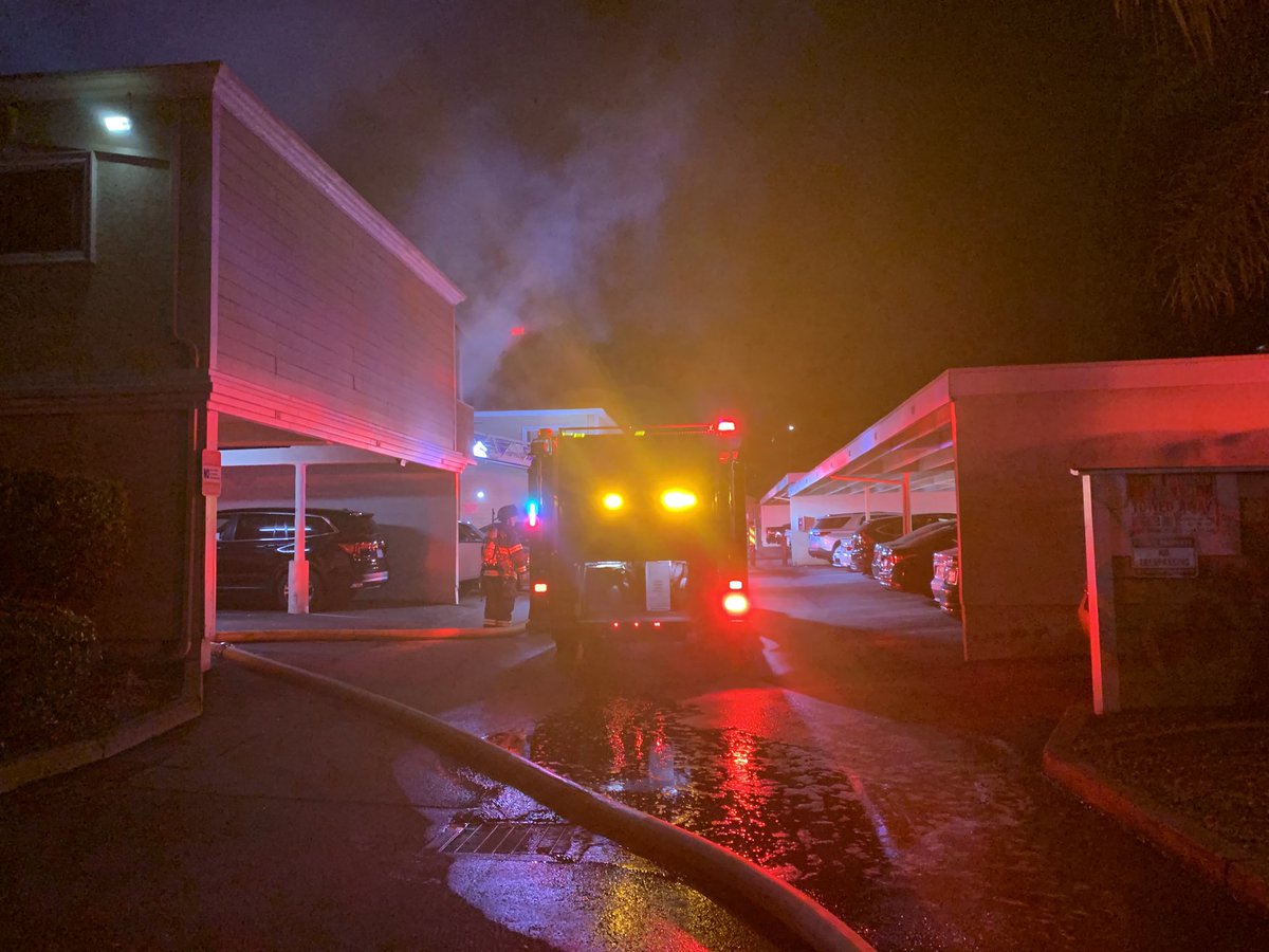Firefighters are on scene of a full first-alarm structure fire at a multi-family residential building in the 200 block of North Capitol Av. Three units affected. No injuries reported. Traffic is shut down near the scene.