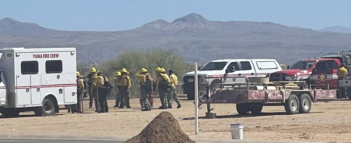 Fire crews ready to tackle the DiamondFire for a second day. Heat is a big concern. They were able to create a line overnight but winds are expected to pick up this afternoon.