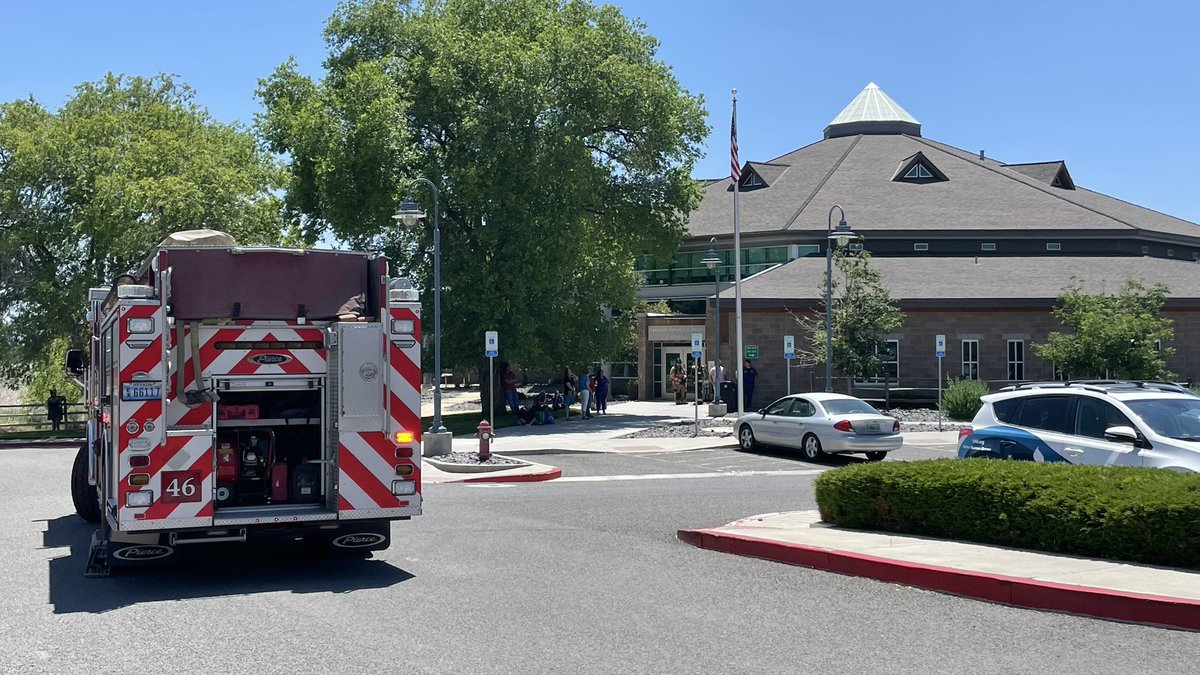Avoid Spanish Springs Library (7100 Pyramid HWY) as fire crews are investigating a possible mercury spill in the parking lot. No further details at this time