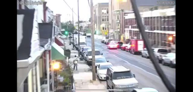 The suspected shooter is captured on Philadelphia city cameras Monday night at 8:28pm.  Philadelphia Police requested help from the FBI to investigate suspect's background. Currently, no indication shooter is connected to victims