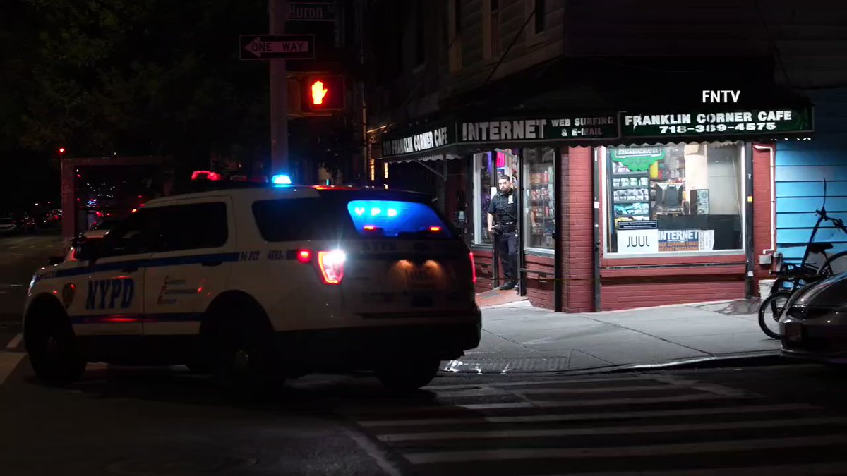 Male was stabbed inside bodega on the corner of Franklin and Huron  around 1:40 am, suspect taken into custody at the scene
