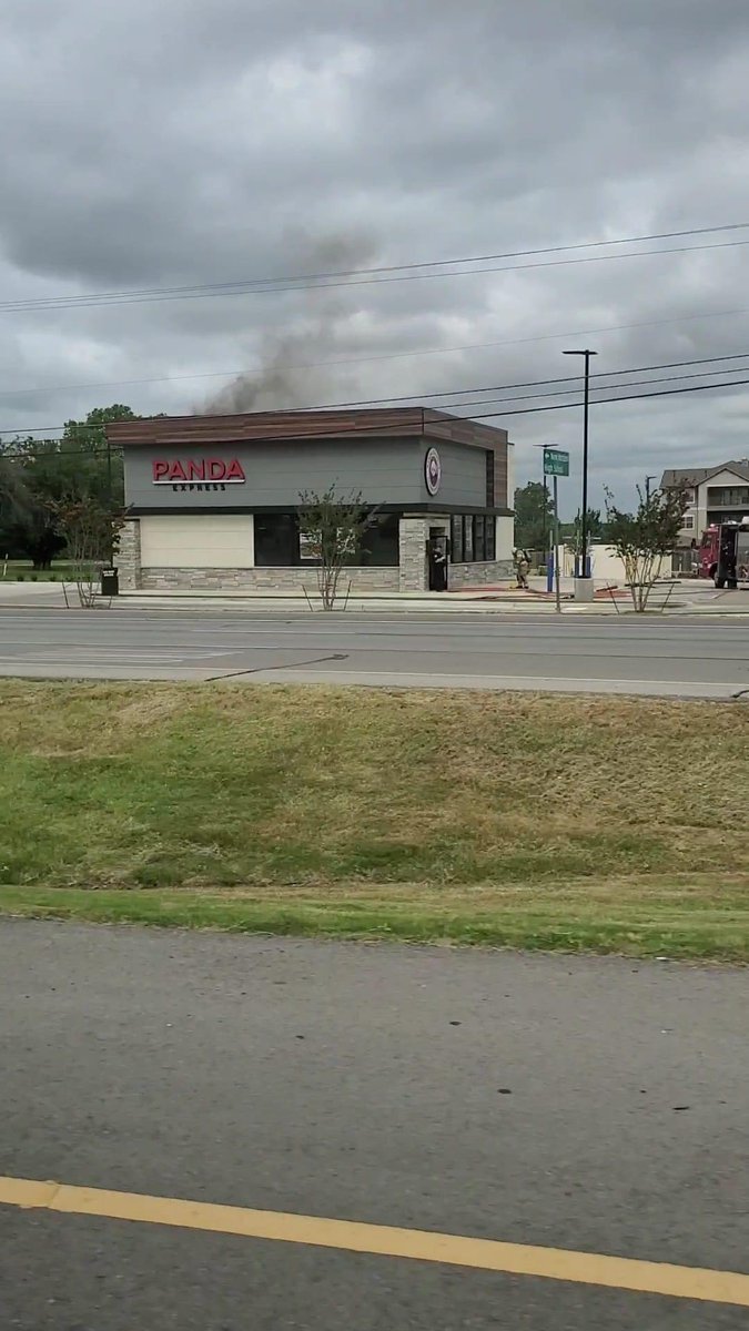 Structure Fire (Joshua) Joshua FD and mutual aid are working a fire at the Panda Express on Broadway Street. Smoke showing on arrival with active fire