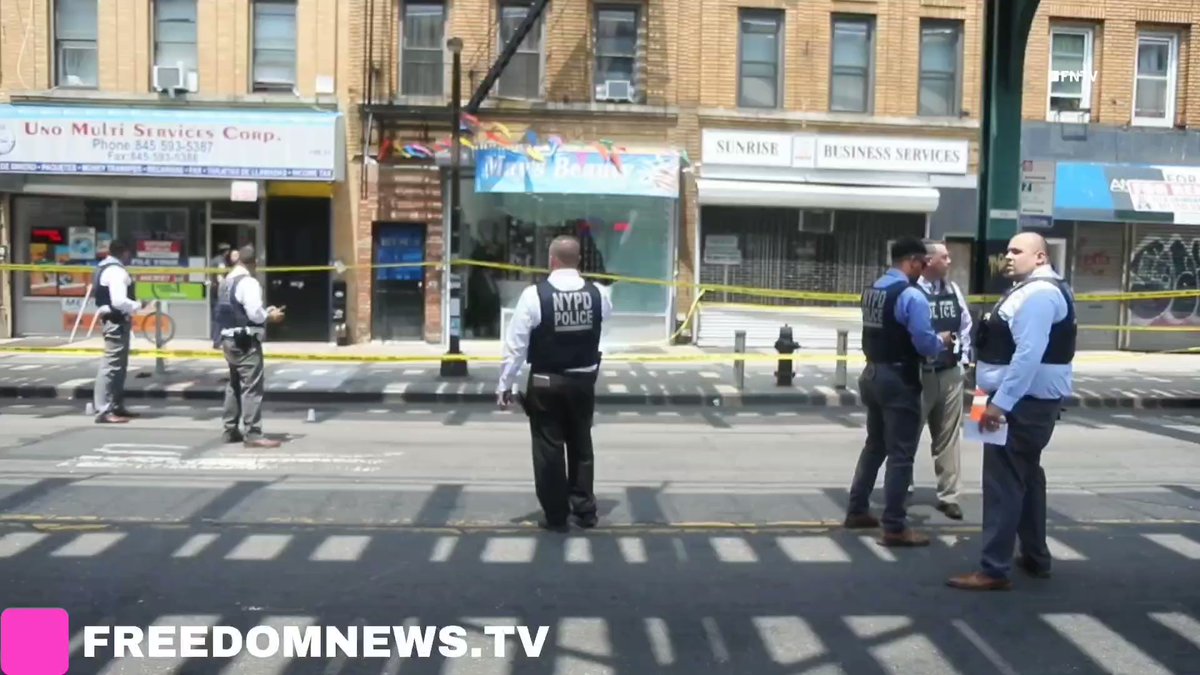 MULTIPLE PEOPLE SHOT at different locations as gunman driving around Queens, still at large. One shot in the shoulder at 134th St and Jamaica Ave. Second is in life threatening condition shot at 126th St and Hillside Ave. Third shot and in life threatening condition