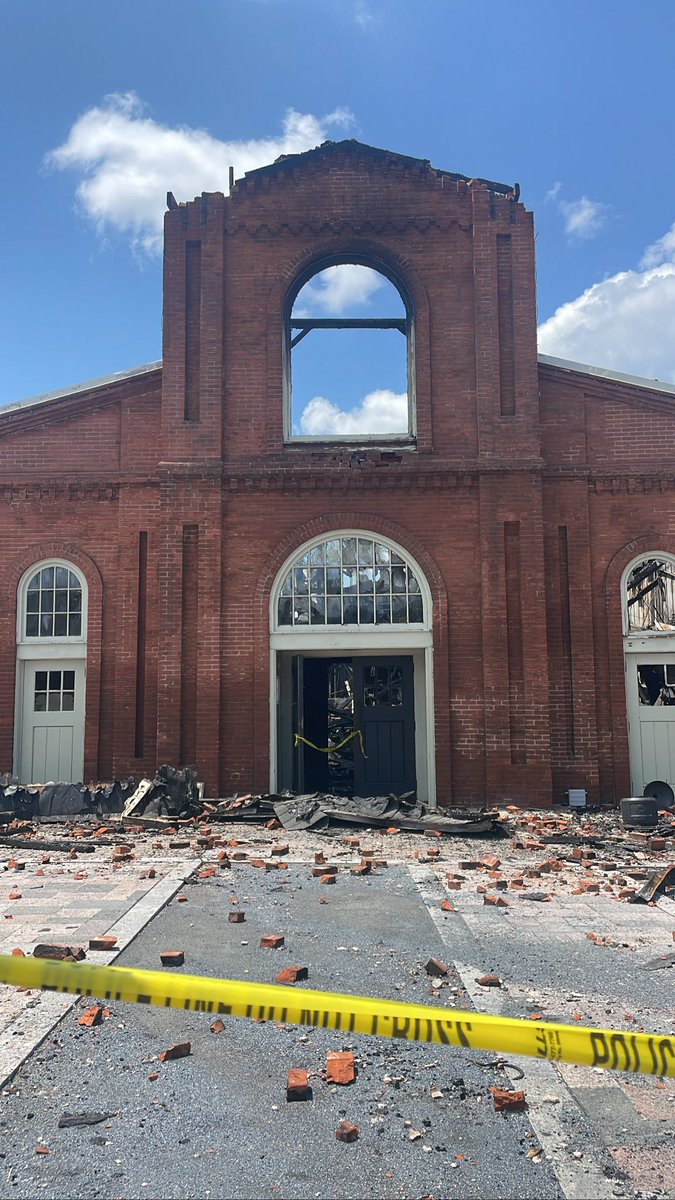 A big loss for Harrisburg. A fire destroyed part of the Broad Street Market. Vendors and community members have been here all morning looking at the damage left behind