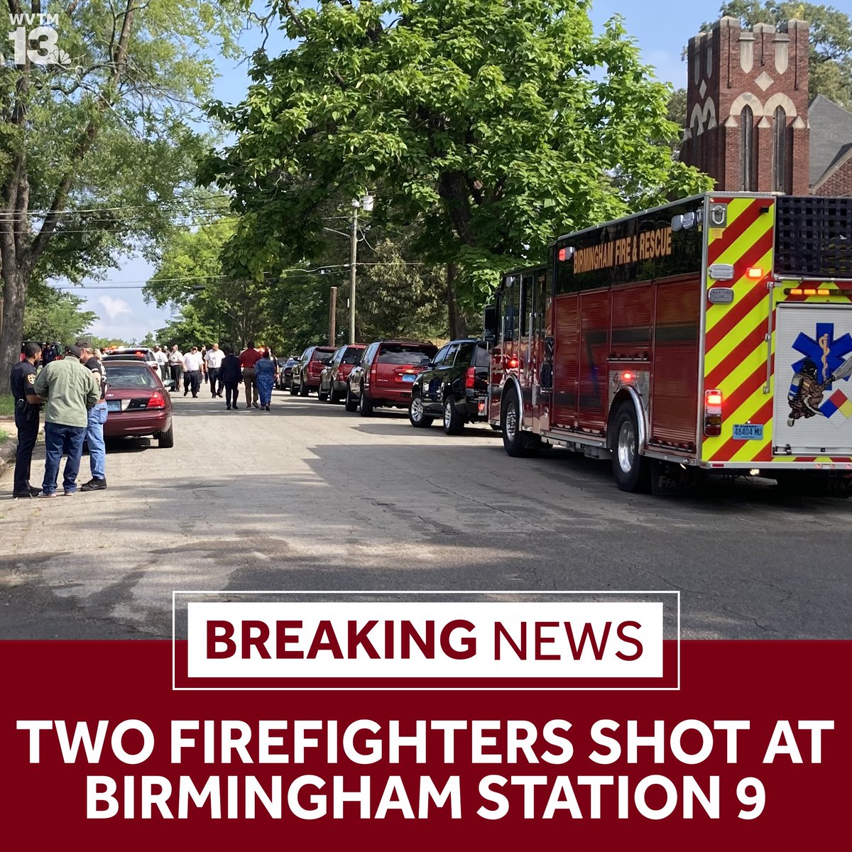 Two firefighters were doing routine morning maintenance at Station 9 in the Norwood area when police said they were shot. Police believe this incident was a targeted shooting