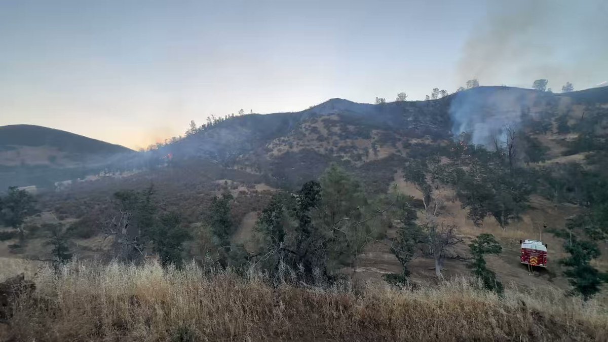 Forward progress has been stopped and the fire is now 50 percent contained. Firefighters will be on scene all day strengthening containment lines and extinguishing hot spots. The day shift will be comprised of 10 engines, 2 hand crews, 4 water tenders and one dozer
