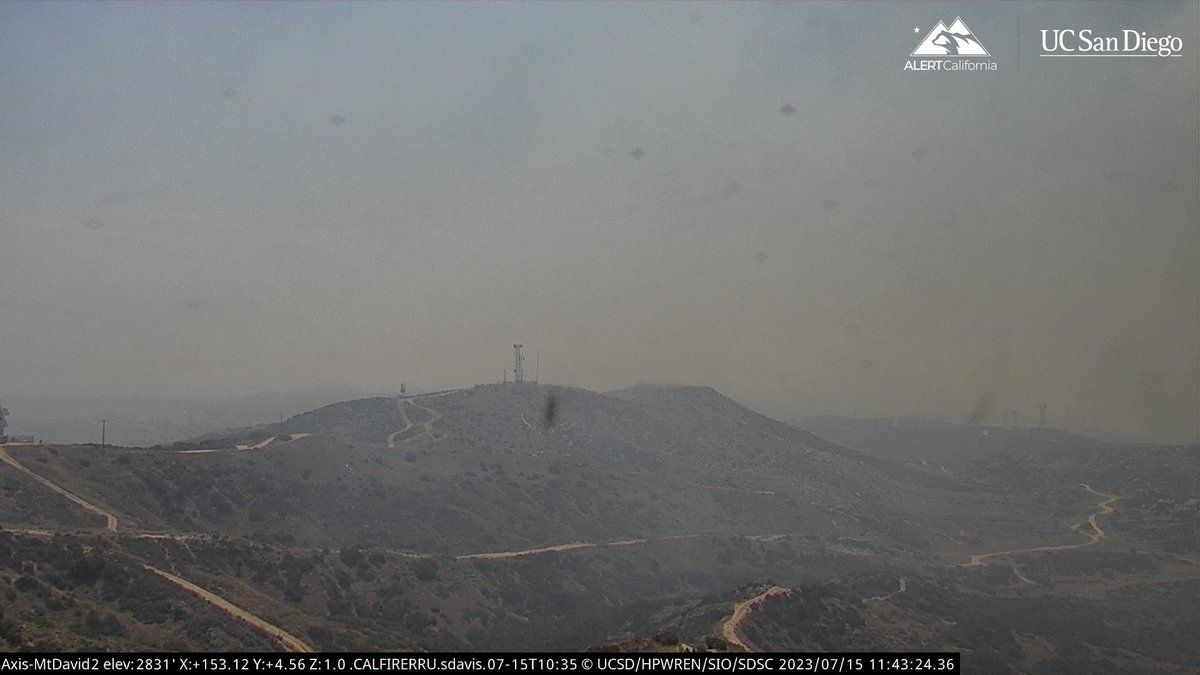 The following video is a timelapse of the RabbitFire in Riverside County. The combination of dry fuels, topography, and weather provides the right conditions for such fire behavior and growth.