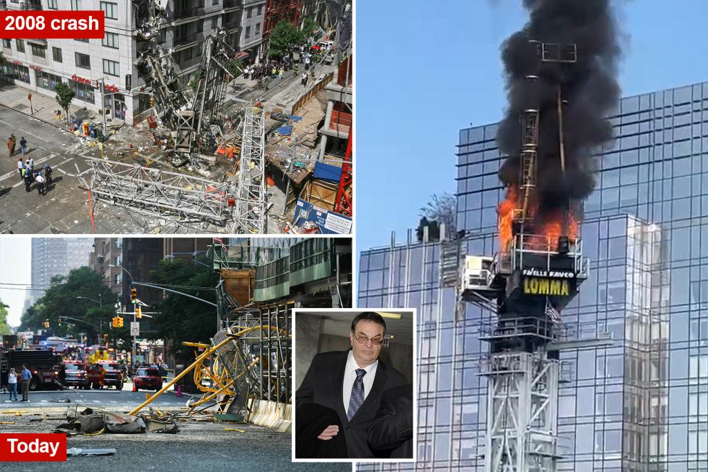 Company involved in NYC crane collapse tied to previous disasters, shady King of Crane