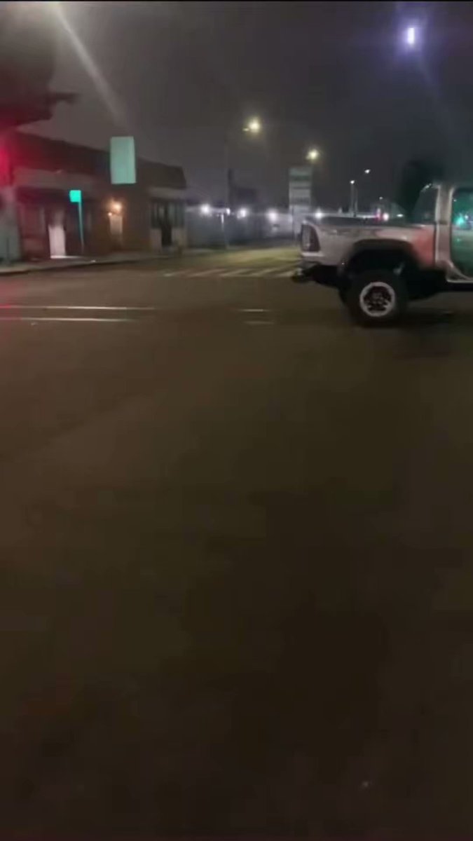 Stolen vehicle destroyed and dumped at intersection in Oakland, California