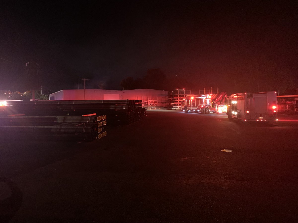 Firefighters are on scene of a full first-alarm assignment in the area of Mabury Rd and US-101.