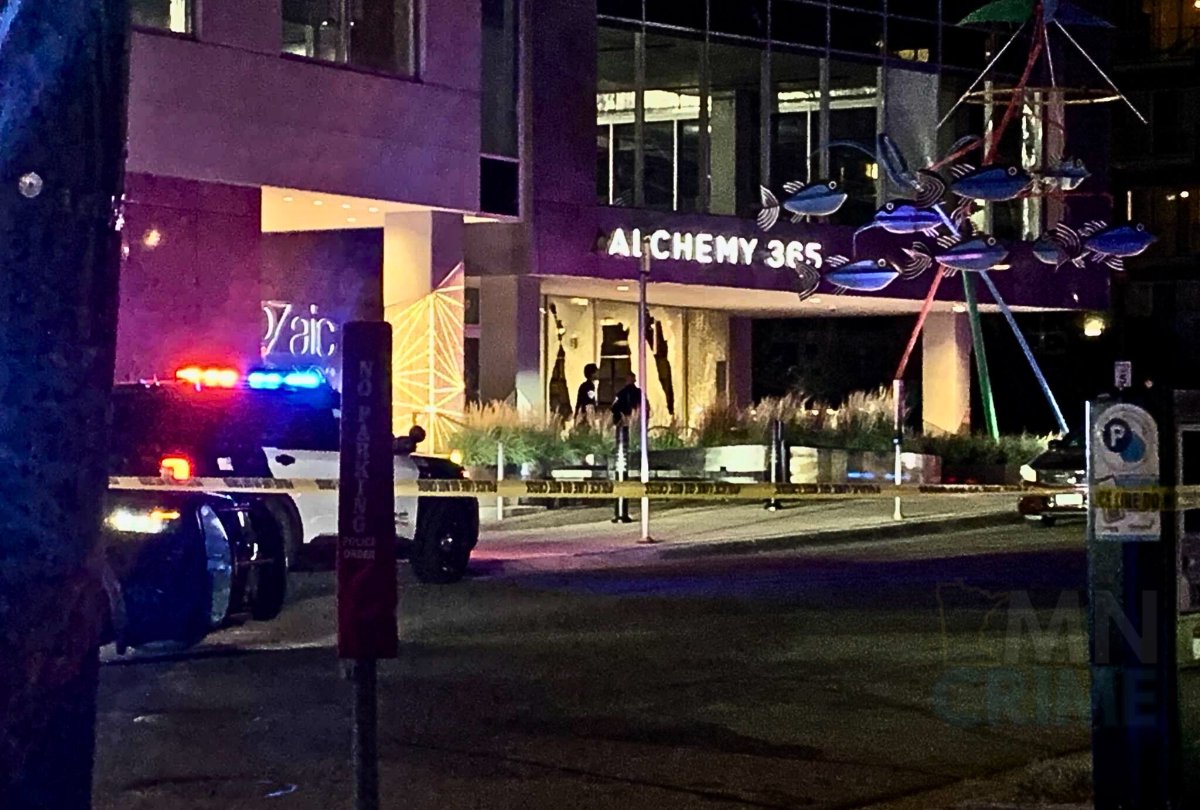 A photo from the scene of the shooting in south Minneapolis earlier this evening. We do not yet have more information on the condition of the victim