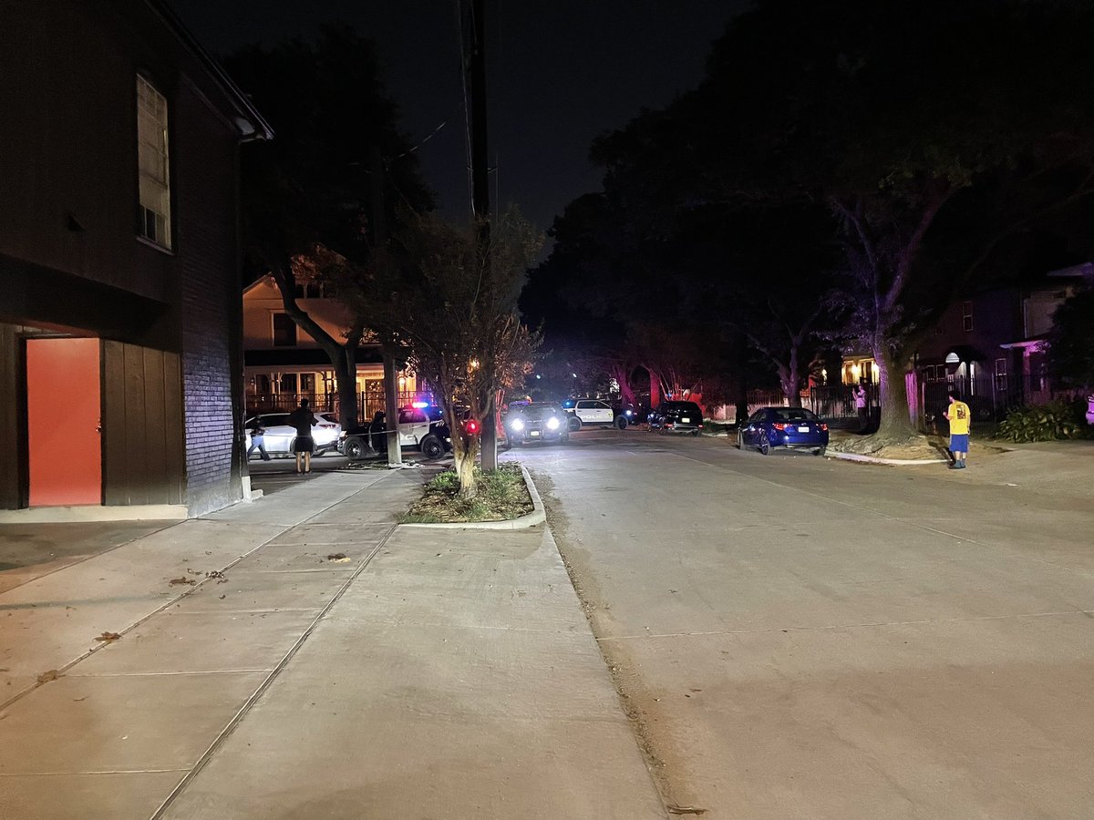 Central officers are at 3400 Garrott. Residents reported hearing screaming and gunfire. Officers located shell casings and blood but no victim. Officers are checking local hospitals for victims