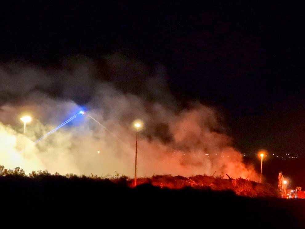 Fire crews tackle landfill fire in South Jordan