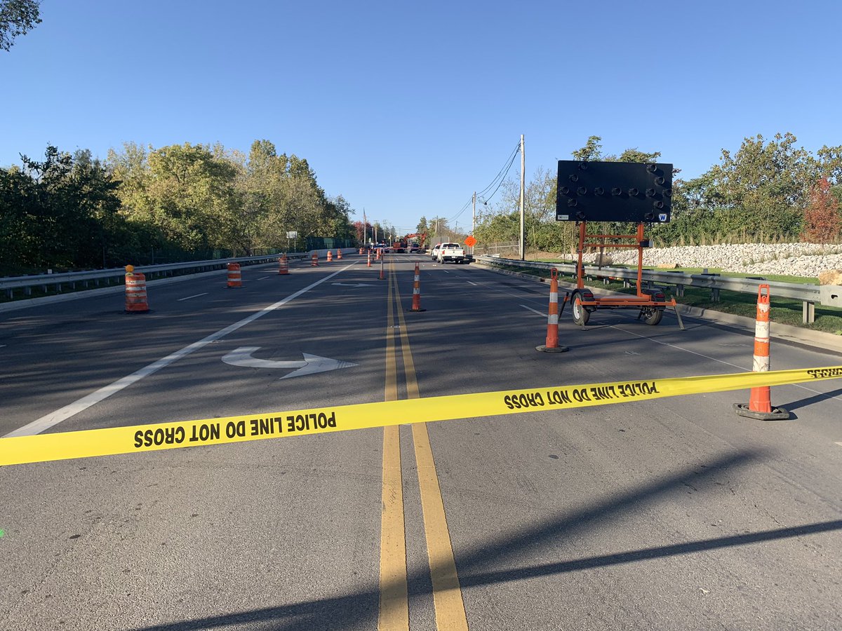 @ColumbusPolice say an officer is a critical condition after being struck on Trabue Rd near Dublin Rd.No confirmation on the vehicle involved, but it happened near an excavator in a construction area.  @ColumbusPolice officer hit by a car, we caught the ambulance taking him to the hospital.