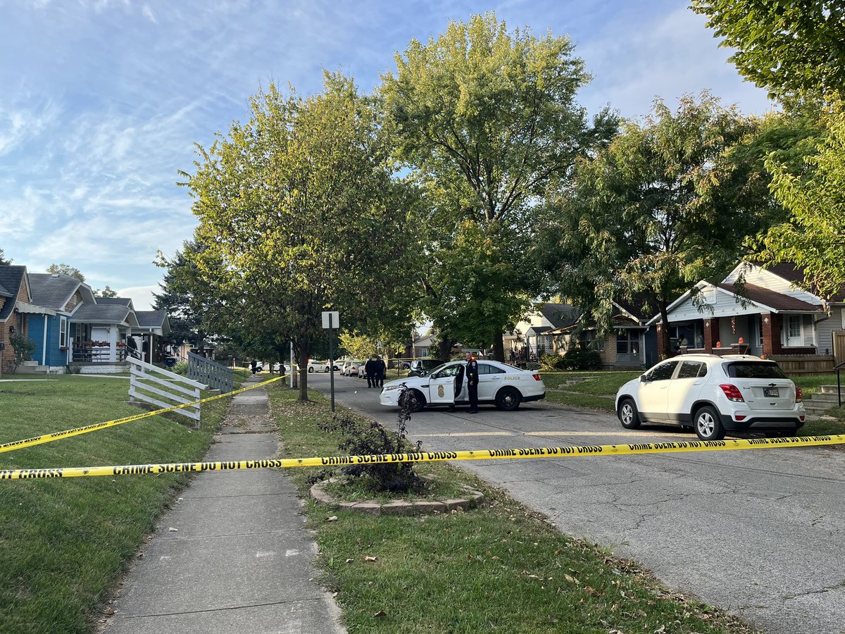 Police now clarify cause of death unclear. IMPD says person was going to work, found a male in his vehicle unresponsive and called 911.  IMPD investigating fatal shooting on Indy's east side near E. 16th St. and North Sherman Dr