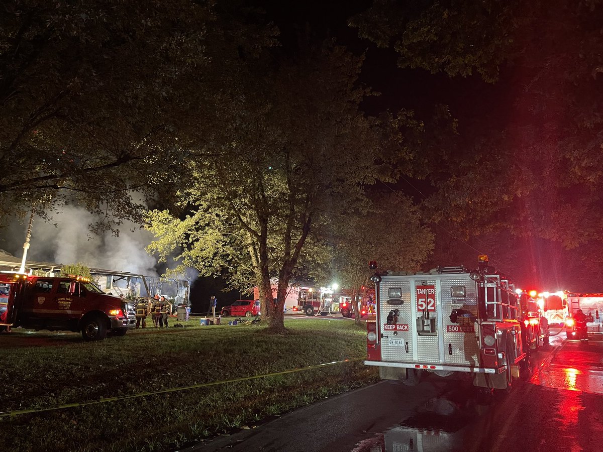 Fire officials confirm two people are dead after a house fire in Millersville.