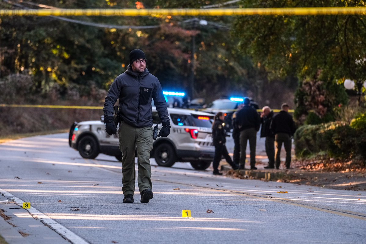 Pursuit ends in Officer Involved Shooting. The suspect rammed patrol cars, wrecked, and attempted to flee on foot before producing a weapon. Multiple officers fired on the suspect who was transported to the hospital.