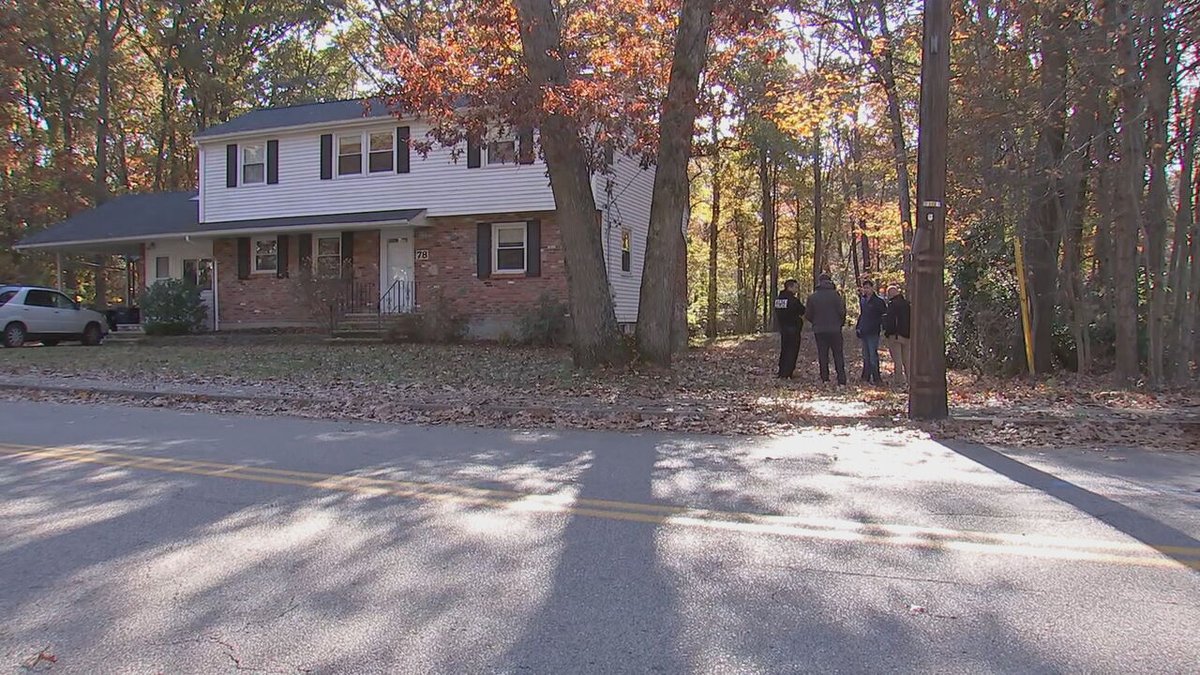 A homicide investigation is underway after a man was found dead in his home in Sharon