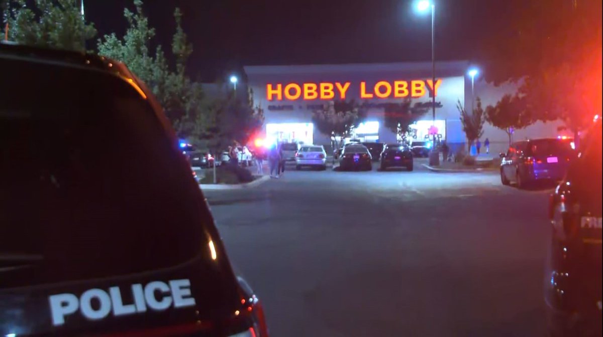 A woman was arrested in the parking lot of Hobby Lobby Friday evening after police discovered she was a suspect in a Halloween burglary and vehicle theft, the Fresno Police Department said