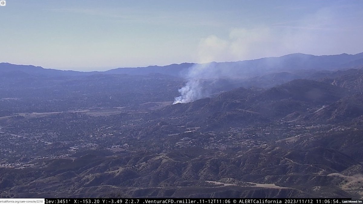 Chatsworth. Brush fire. Plummer and Valley Circle. StoneFire